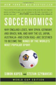 Soccernomics by Simon Kuper and Stefan Szymanski