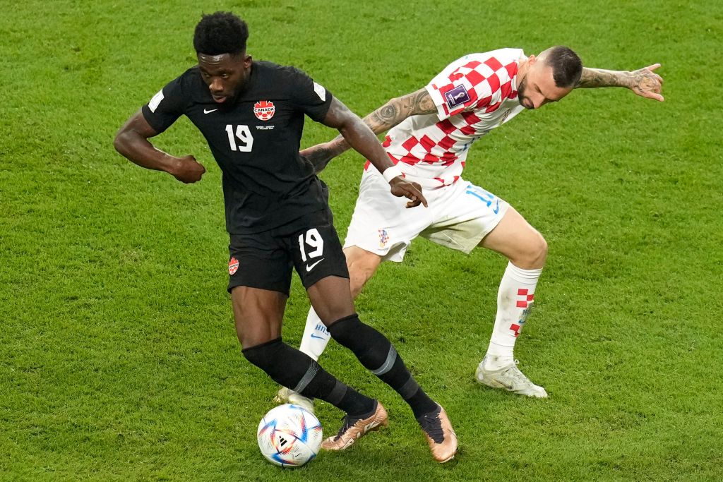 Canada Croatia Qatar World Cup 2022 Les Rouges Alphonso Davies