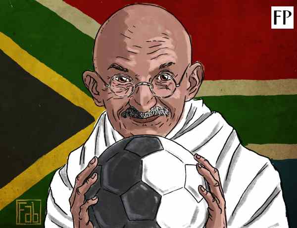 Mahatma Gandhi's Experiments with Football - Resistance vs Racism in South Africa