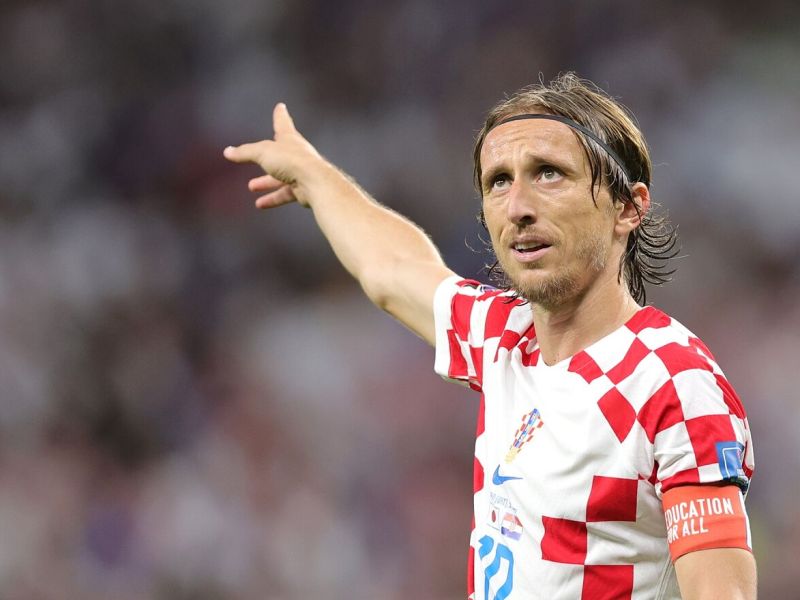 Luka Modric Croatia World Cup 2022 Qatar Brazil