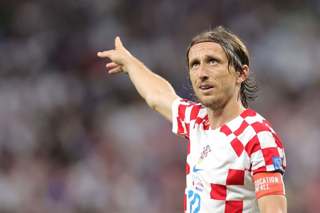 Luka Modric Croatia World Cup 2022 Qatar Brazil