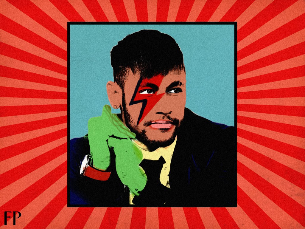 Neymar: The Starman. (Art by Debanjan Chowdhury)