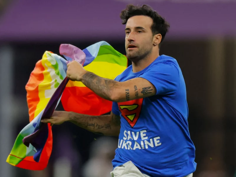 Mario Ferri Ukraine Iran Qatar Protest LGBTQ World Cup